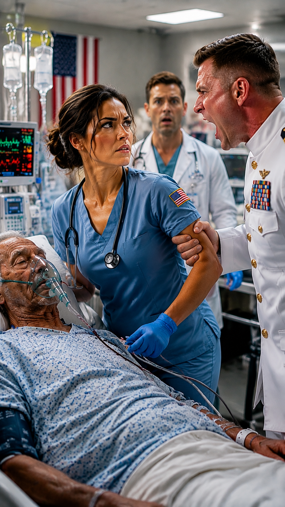 “‘YOU’RE JUST A NURSE,’ THE COMMANDER SNEERED — BUT WHEN SHE TURNED HER HANDS TO THE DYING COLONEL, WHAT HAPPENED NEXT SHOCKED EVERYONE IN THE ROOM. DID HE REALIZE TOO LATE WHO SHE REALLY WAS?”